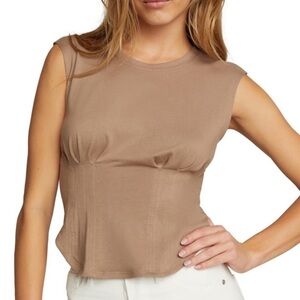 Good American corset top T-shirt